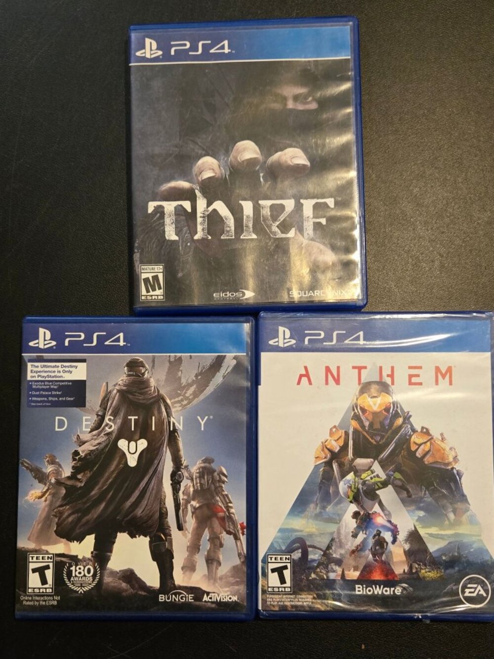 Destiny Thief Used - Anthem (NIB) - PS4 Game Lot Activision BioWare SquareEnix